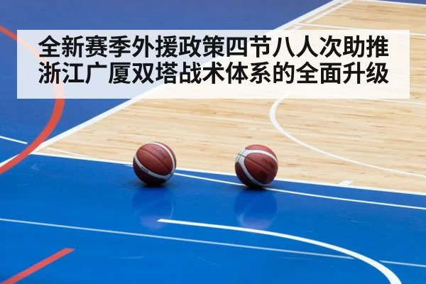 全新赛季外援政策四节八人次助推浙江广厦双塔战术体系的全面升级